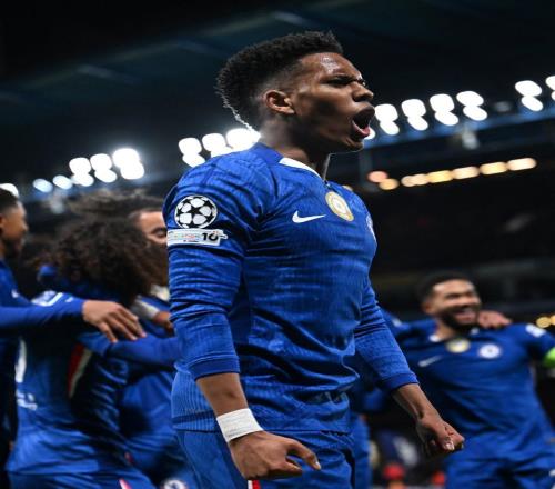 连续3场欧冠破门，埃斯特旺是本赛季欧冠切尔西队内头号射手