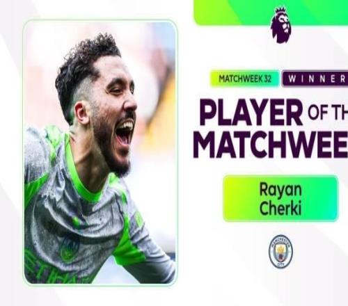 助攻梅開二度助曼城勝切爾西，謝爾基當選英超第32輪最佳球員