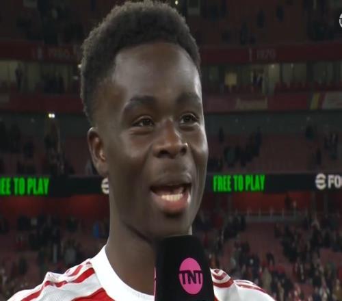 萨卡：有时候你需要运气，而今天运气站在了我们这边