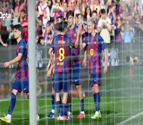 巴薩本賽季聯賽已打入75球，五大聯賽僅次於拜仁