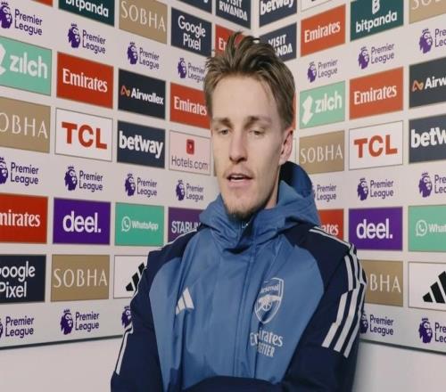 厄德高：我一直在等待這個進球，并且也在非常努力地練習(xí)