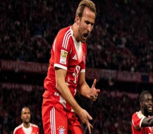 凱恩遠射進球飛行速度達到128kmh，為本賽季德甲最快進球