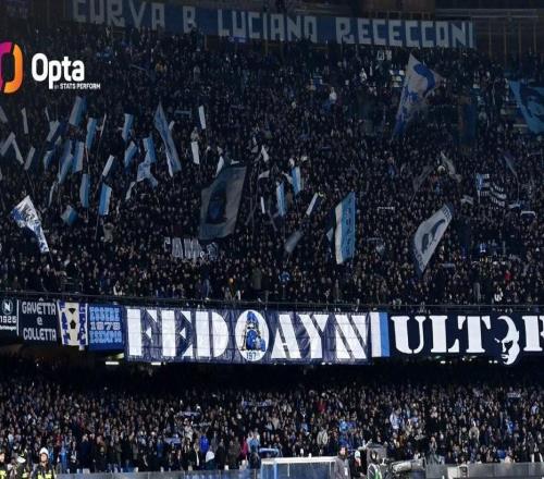 13勝4平，那不勒斯自1987年以來首次全年意甲主場(chǎng)保持不敗