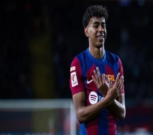 18歲209天，亞馬爾成為西甲曆史達成單賽季10球第四年輕球員