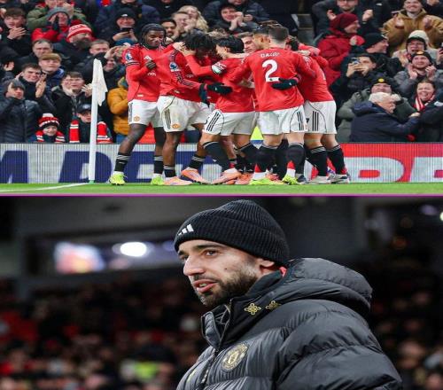 自202223賽季以來，曼聯(lián)首次在B費(fèi)英超沒首發(fā)的情況下贏球