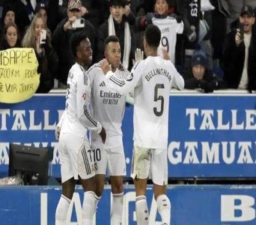 皇馬2025射手榜：姆巴佩59球斷層領(lǐng)先，領(lǐng)先隊(duì)內(nèi)第二名46球