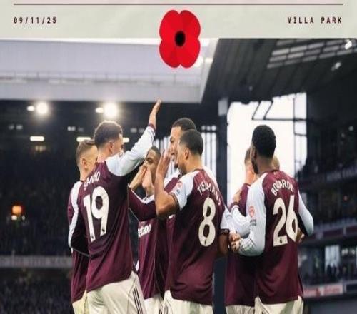 【英超】維拉40大勝，櫻桃苦吞連敗