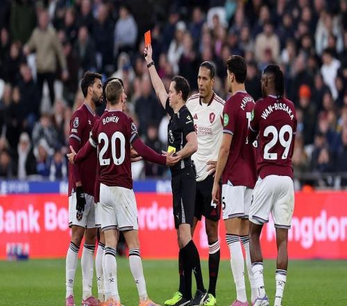 英超官方解釋帕奎塔染紅：兩張黃牌都是因為對判罰表示不滿