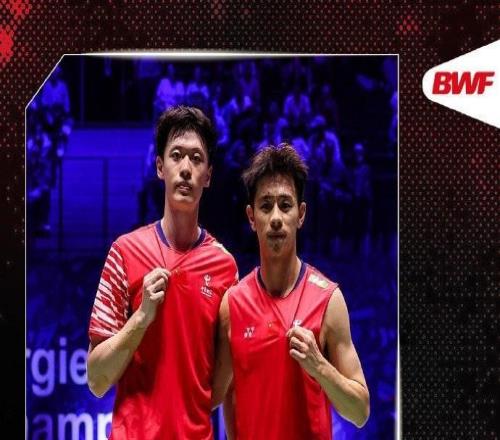 陈柏阳/刘毅2-1战胜兰基雷迪/谢提,晋级世锦赛男双决赛