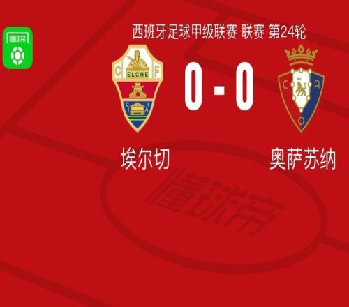 埃爾切00奧薩蘇納，阿爾瓦羅羅德裏格斯錯失良機