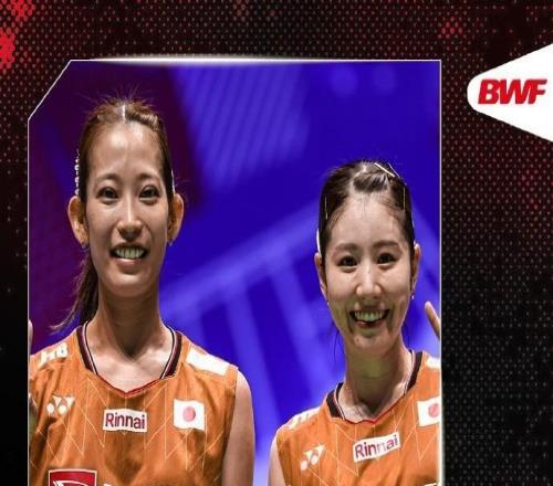 松山奈未/志田千阳2-0战胜金慧贞/孔熙容,首登世锦赛领奖台