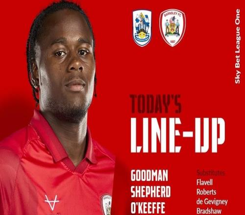 巴恩斯利公布客戰哈德斯菲爾德大名單，徐彬未在列