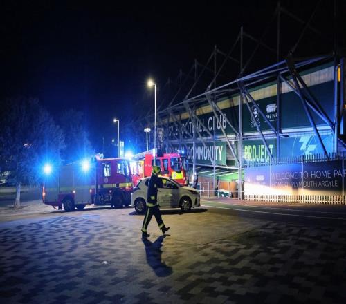 太陽報(bào)：英甲普利茅斯隊(duì)主場疑似被人故意縱火