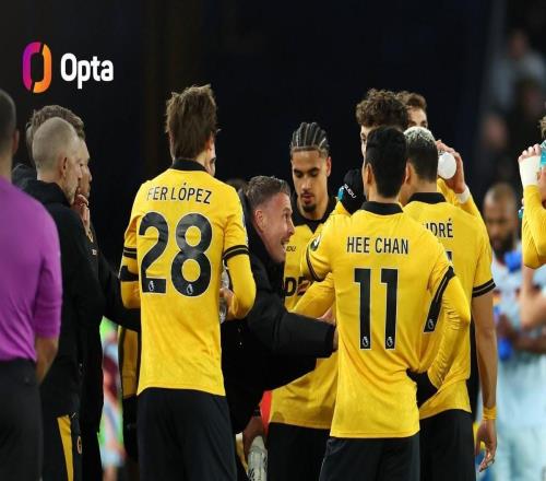 前17場(chǎng)僅積2分，狼隊(duì)追平英格蘭聯(lián)賽歷史同期最低紀(jì)錄