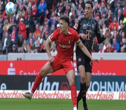 真苦主，弗賴堡中場埃格施泰因聯賽19次對陣拜仁未嚐勝績