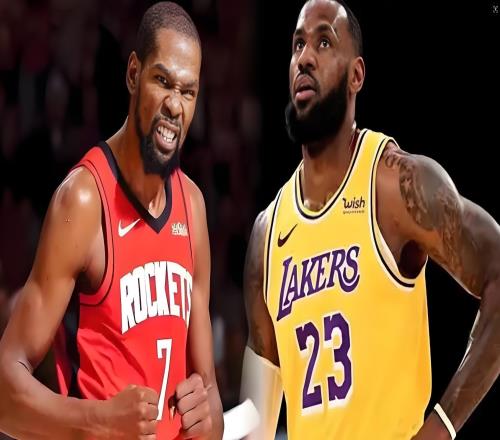 湖人消息：詹杜創(chuàng)造歷史，哄搶9+3前鋒，戰(zhàn)火箭出場(chǎng)更新