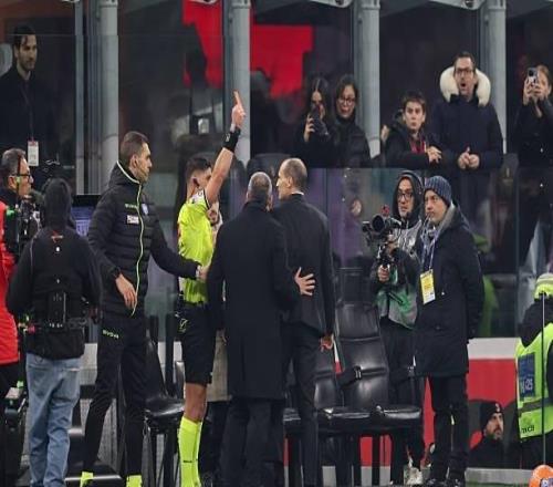 意甲第13輪紀律報告：阿萊格里對裁判出言不遜染紅被停賽一場