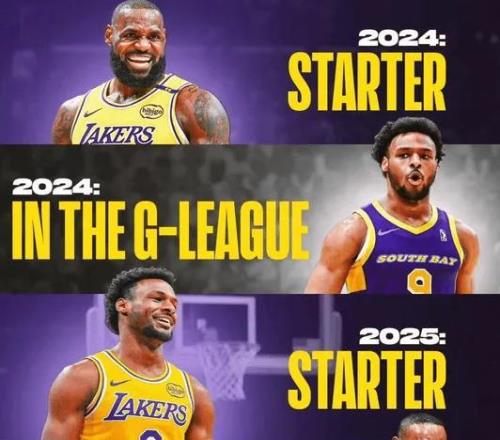 NBA戲劇性一幕：布朗尼成為湖人首發(fā)，詹姆斯被下放到發(fā)展聯(lián)盟！