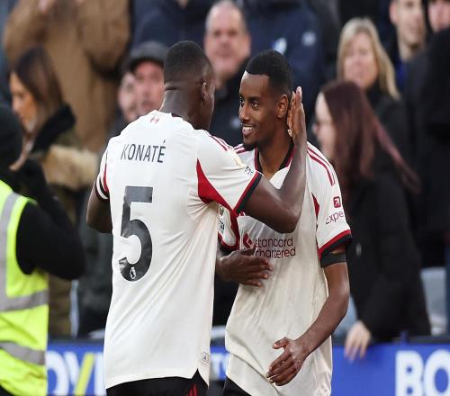 381分鐘&10次射門，伊薩克攻入利物浦生涯英超首球