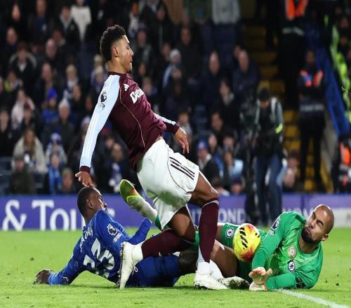 藍(lán)軍殺手！近4次聯(lián)賽客戰(zhàn)切爾西，沃特金斯攻入4球