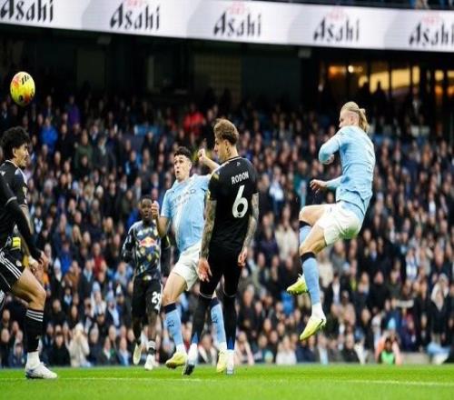 12球，曼城本賽季英超在上半場的進球比其他球隊都多