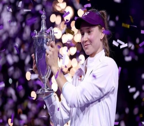 首奪WTA總決賽冠軍，哈薩克斯坦總統(tǒng)授予萊巴金娜三級(jí)巴雷斯勛章