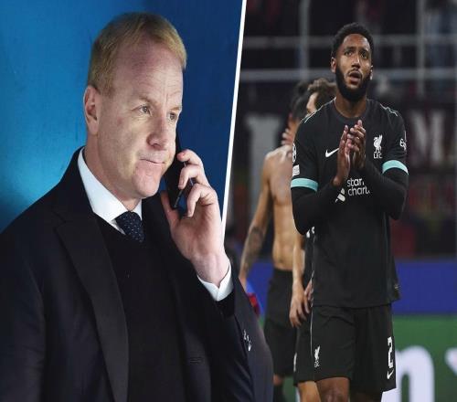 利物浦評估出售戈麥斯，AC米蘭領先競爭，薪資要求超500萬歐