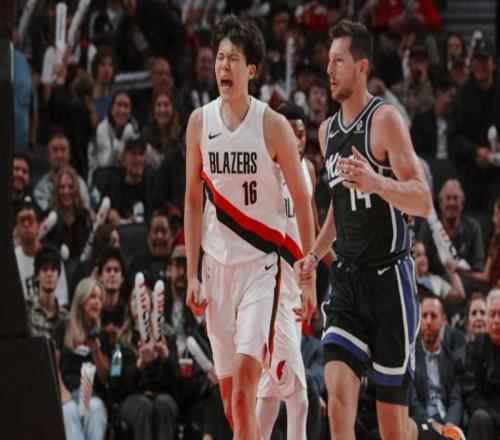 单节5中5狂轰14分,杨瀚森迎来NBA大爆发,狠狠的打了黑子的脸