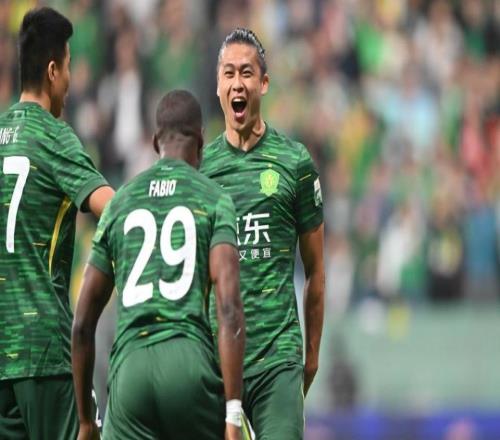 国安超流畅配合!3人2秒3次妙传,张玉宁破56天球荒
