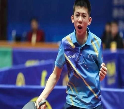 深圳坪山少年入選國家青年隊！年僅15歲成國乒后備力量