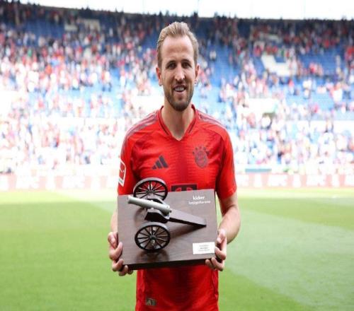 凱恩收官戰(zhàn)壓哨破門！78戰(zhàn)獨(dú)造百球，再創(chuàng)德甲神紀(jì)錄，1年轟60球