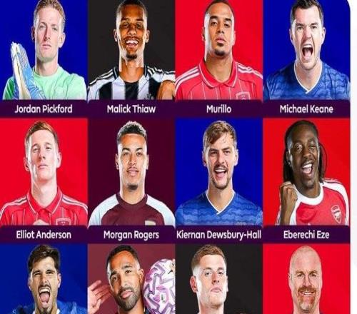 希勒评英超本轮最佳阵容：埃泽领衔，内托、皮克福德等人在列