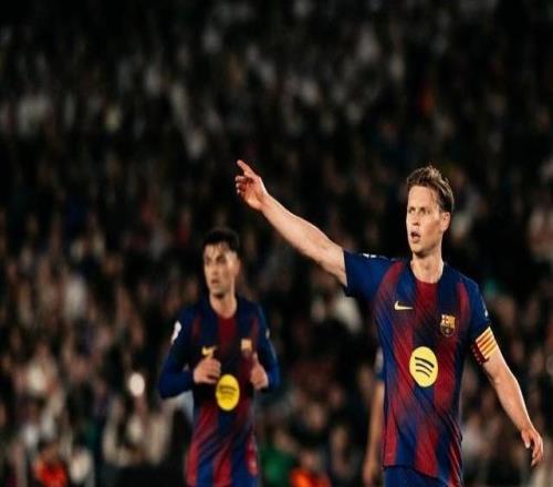 德容：成為巴薩隊史出場次數最多的荷蘭球員，這讓我倍感自豪