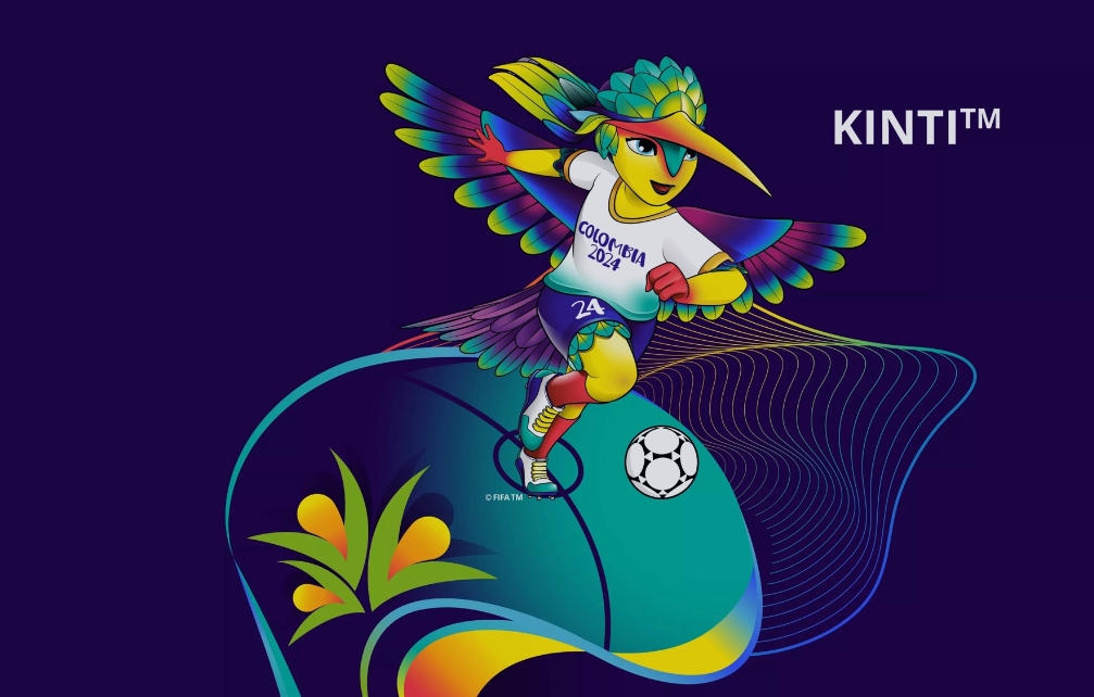 2024年U20女足世界杯吉祥物KINTI公布,源自哥伦比亚蜂鸟