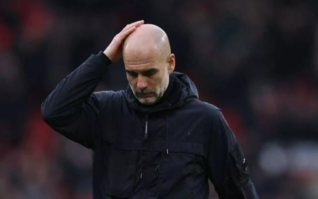 瓜迪奥拉：表现更好的球队赢了我们只能接受失利