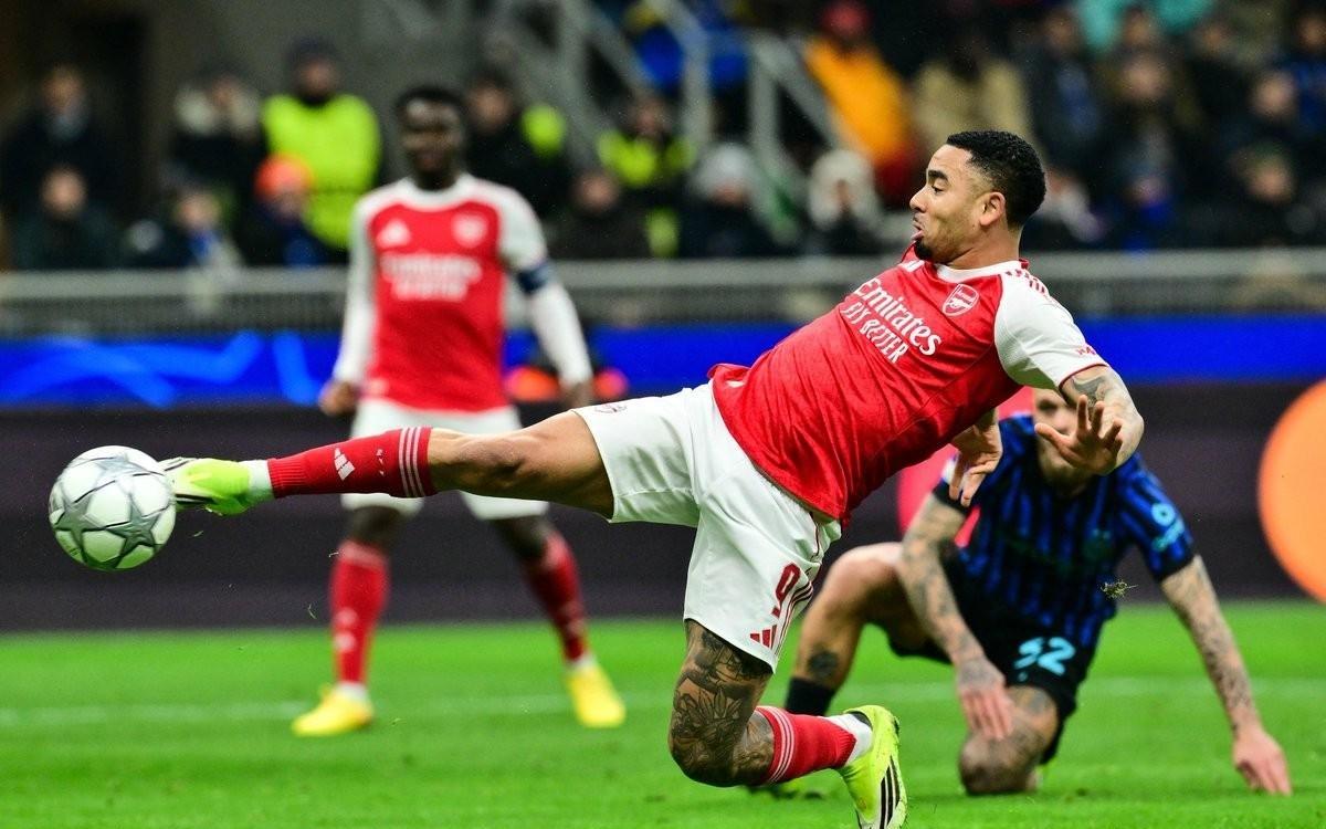 客战国米双响,热苏斯时隔超两年再度在欧冠赛场进球