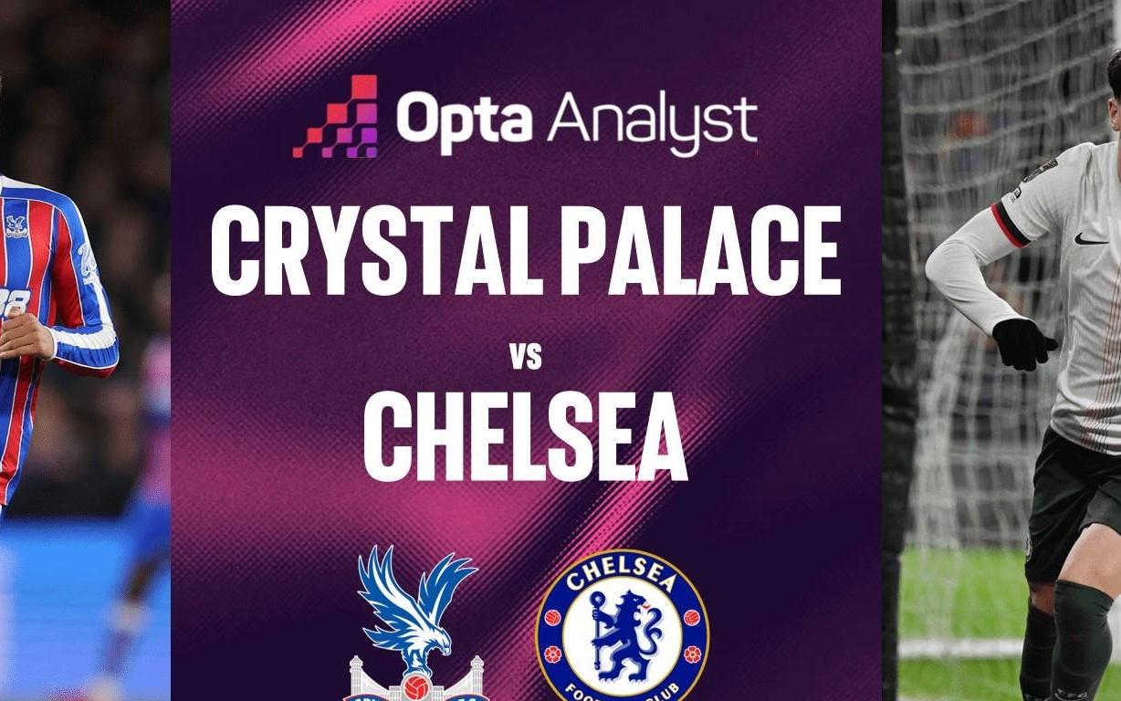 近4个赛季切尔西伦敦德比拿分第二多，水晶宫则倒数第二