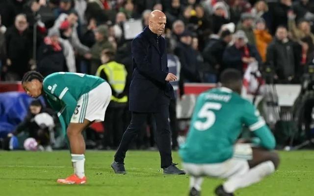 斯洛特:萨拉赫进球总归是好事,我认为裁判一开始没想判点球