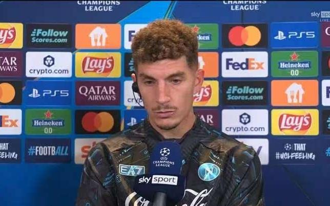 迪洛伦佐:那不勒斯今晚的表现很丢人,我们必须尽快振作起来