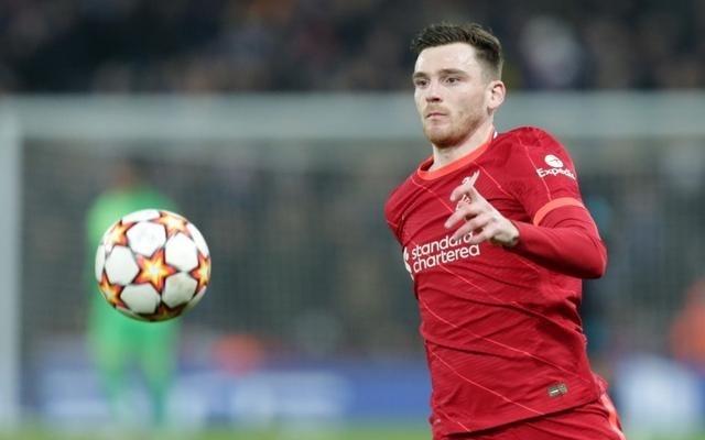 折射破门!时隔6年,罗伯逊再次在欧冠赛场上取得进球