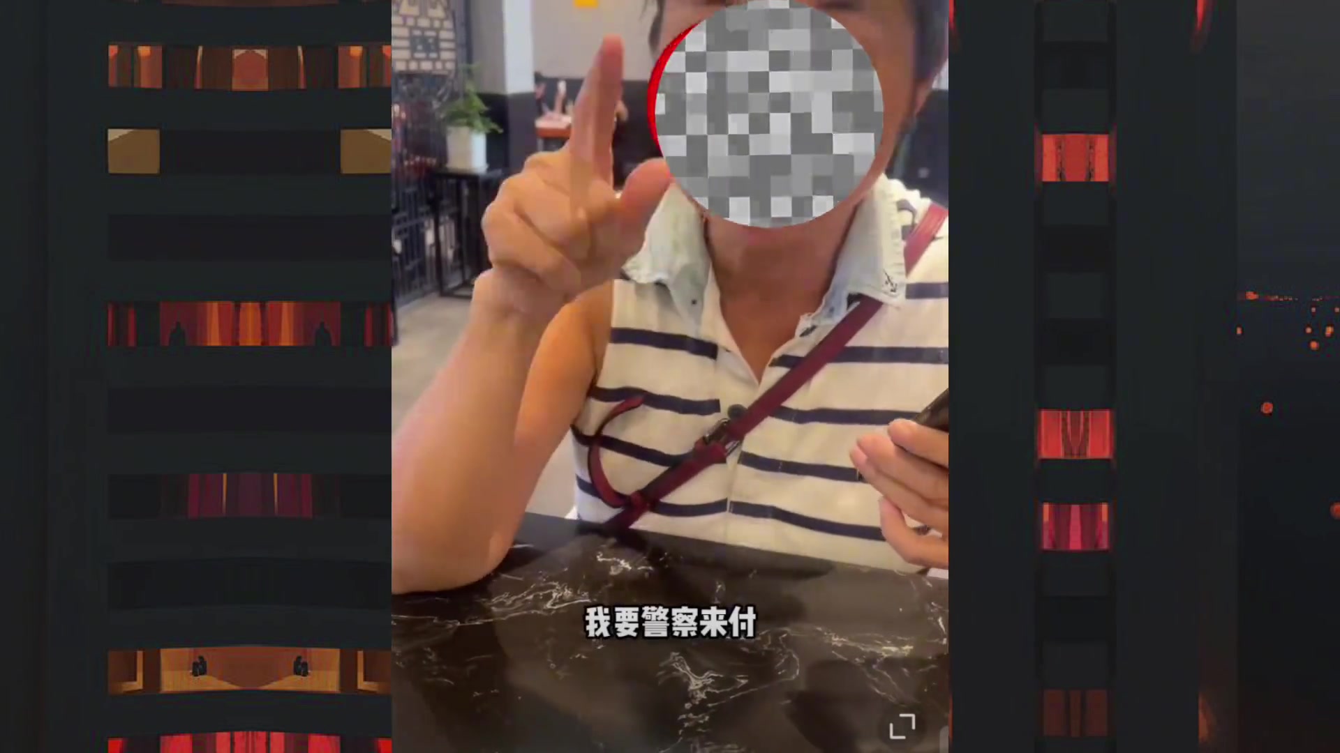 大妈理直气壮吃霸王餐嚣张拒不付款还怪社会欠她钱店家无语了