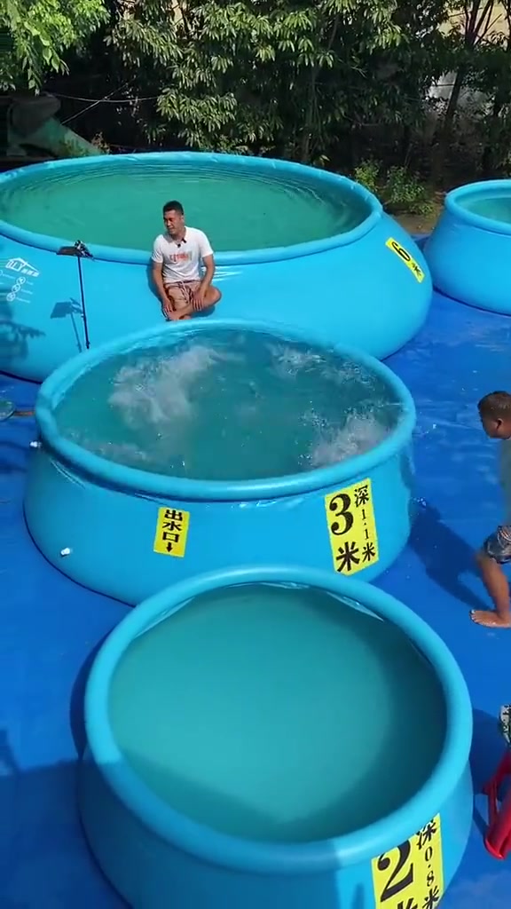 这水池也太Q弹了吧!如果有钱大家会买一个玩吗