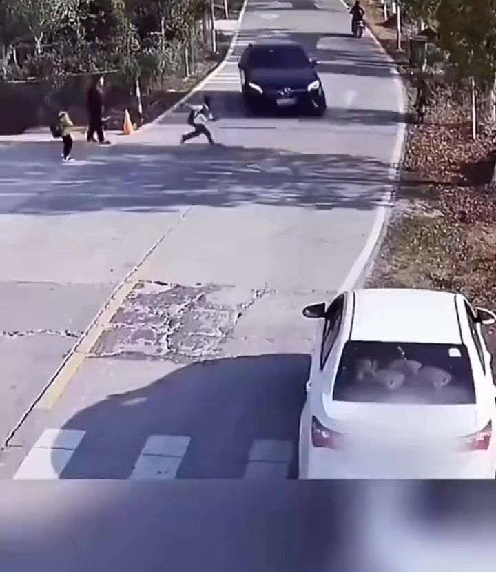 司机都吓的灵魂出窍了