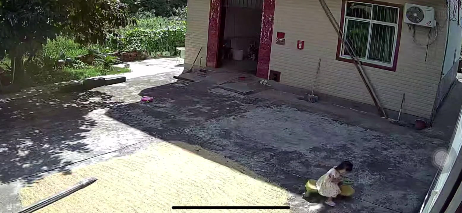 她好勇,干了我小时候不敢干的事情