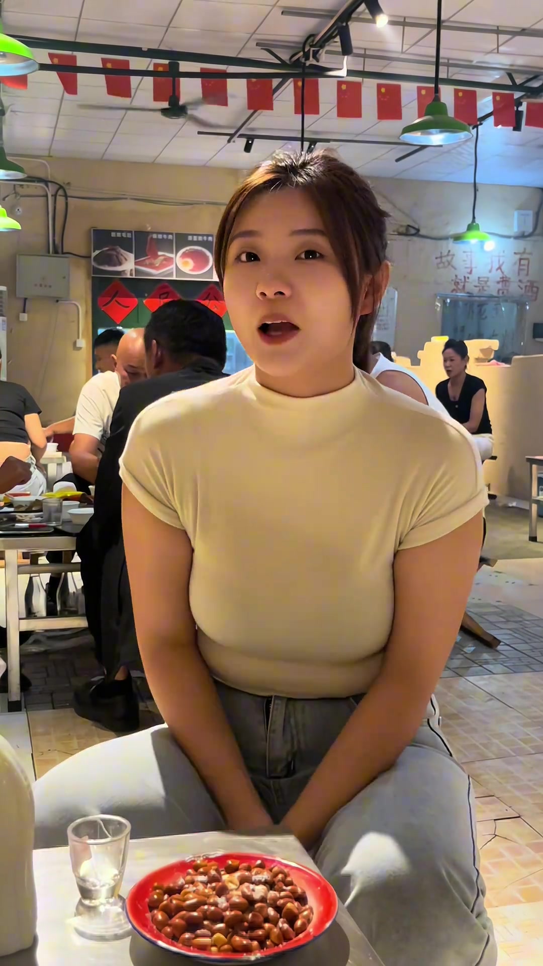 很有层次感的女生但感觉一般人降服不了