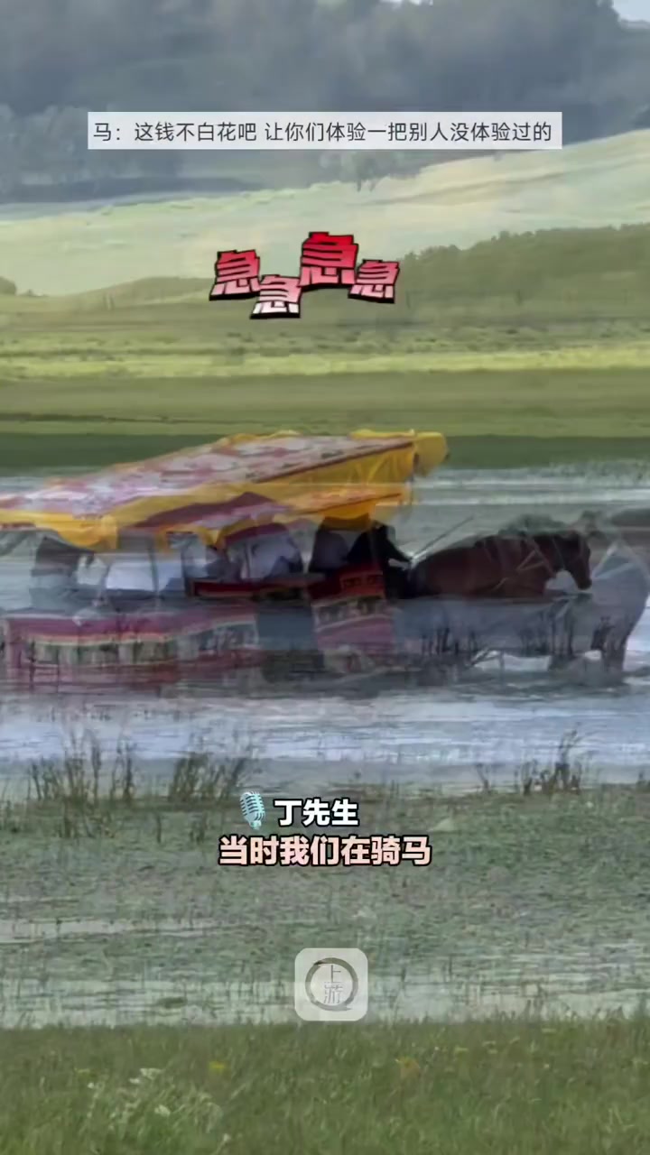 马:对不住了,我实在是太热了!!