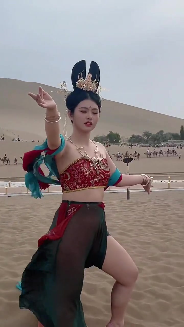 遍地的飞天“女神“