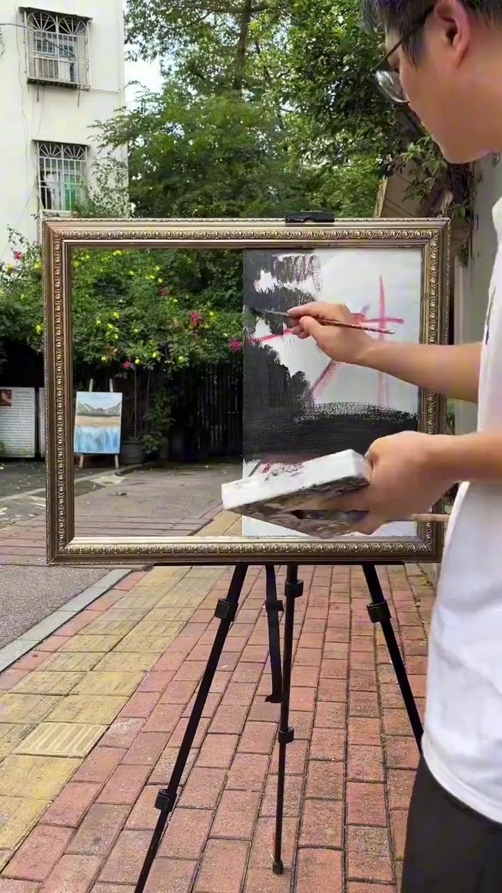 人从画中来,往画中去