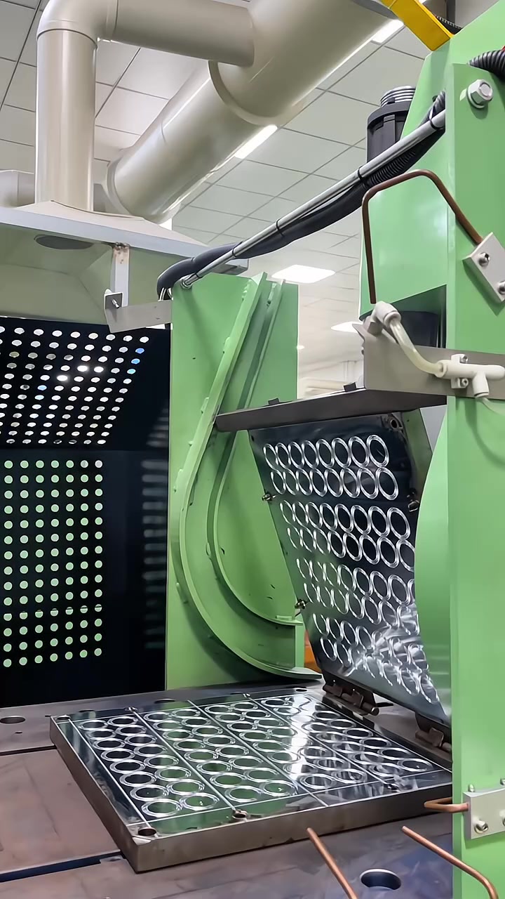 橡胶密封圈自动化生产!!这咋弹出来的,太快了!!