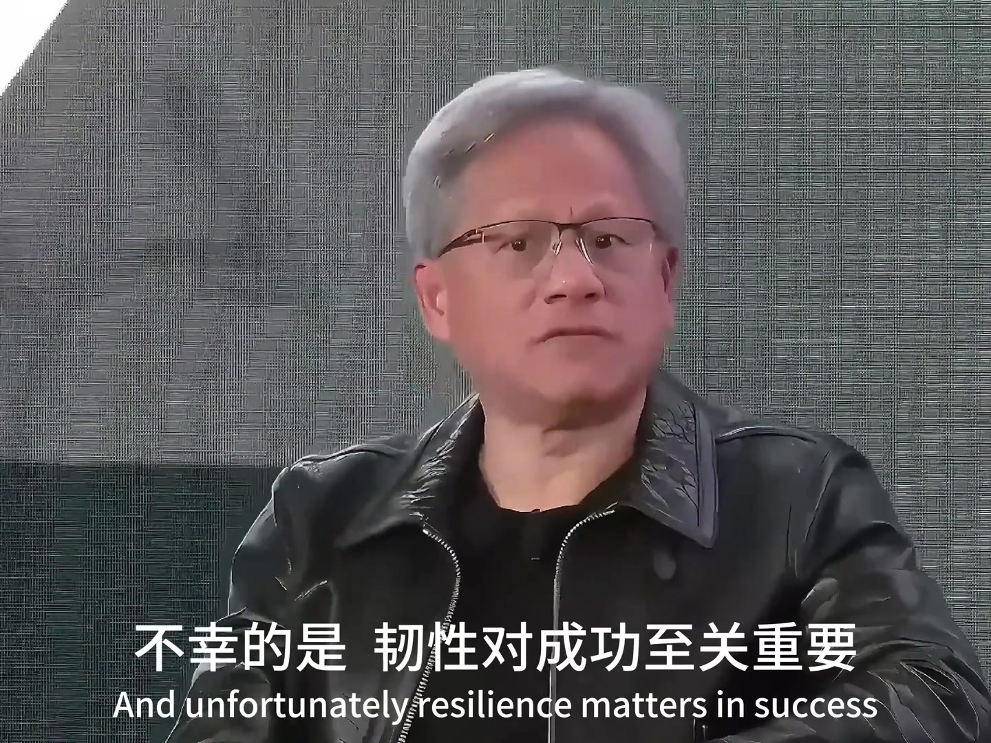 希望你能承受足够的痛苦和磨难因为韧性对成功至关重要